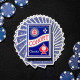 Cohorts Blue (Luxury-pressed E7) Playing Cards 