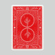 Cactus (Sunset Red) playing card