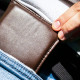 Easy Money Brown Wallet by Spencer Kennard