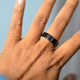 Pk Ring Black ( Slim 21 mm ) 